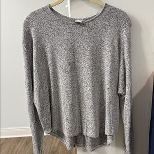 Paper Crane Gray Crew Neck Sweater